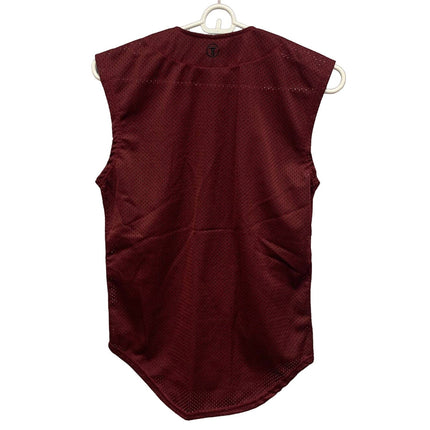 New Tag Team Youth Large Button Down Sports Mesh Jersey Uniform Tank Top
