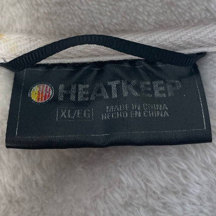HeatKeep Womens XL Super Soft Full Zip 100% Polyester Fleece Jacket w Pockets