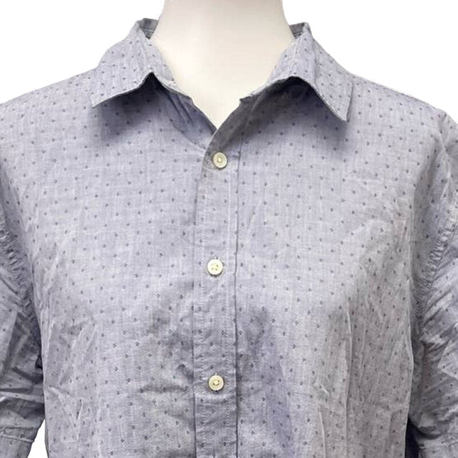 Goodfellow & Co Mens Large 100% Cotton Short Sleeve Button Down Casual Shirt