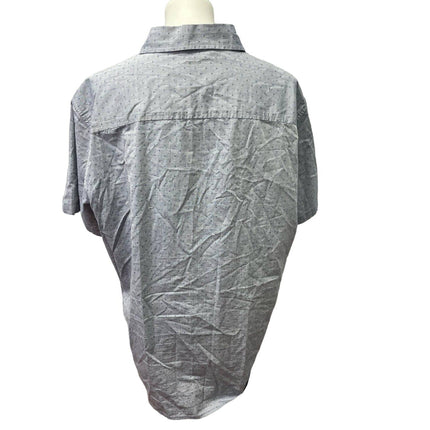 Goodfellow & Co Mens Large 100% Cotton Short Sleeve Button Down Casual Shirt