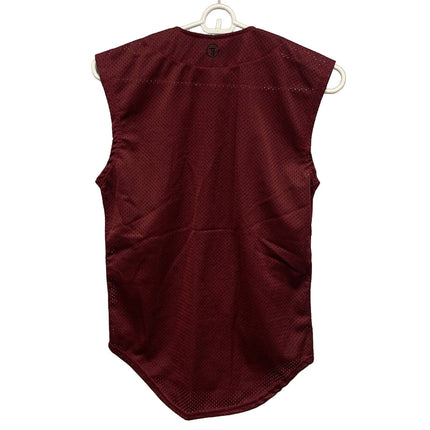 New Tag Team Youth Medium Button Down Sports Mesh Jersey Uniform Tank Top