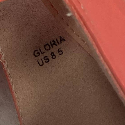 Madison by ShoeDazzle US Size 8.5 Coral High Heel Ankle Strap Gloria Sandals
