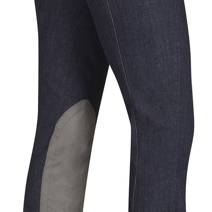 Kerrits Women's Stretch Denim Extended Knee Patch Bootcut Riding Jeans