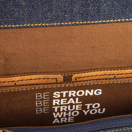 STS Blue Bayou Denim Wallet