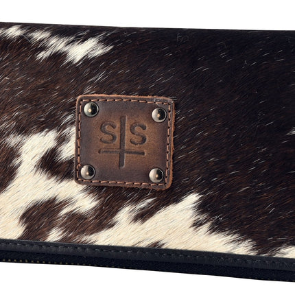 STS Cowhide Bi-Fold Zip Wallet