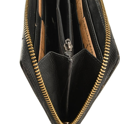 STS Cowhide Bi-Fold Zip Wallet