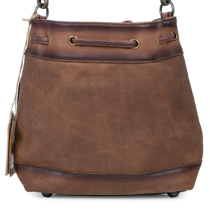 STS Cowhide Bucket Bag