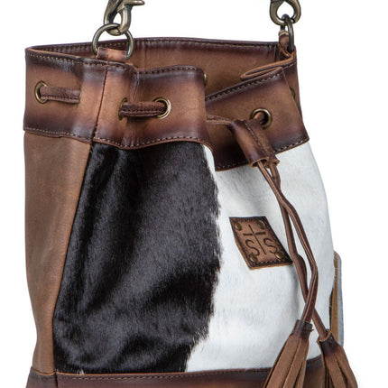 STS Cowhide Bucket Bag