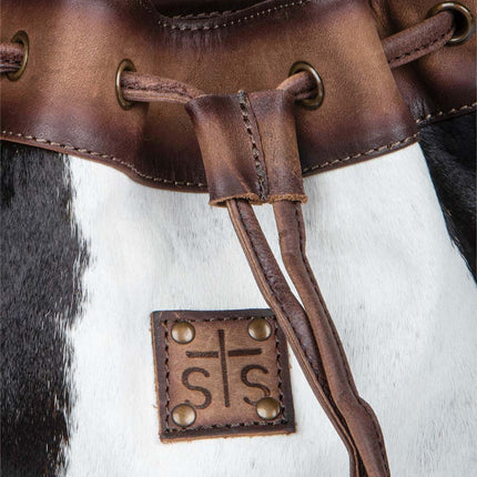 STS Cowhide Bucket Bag