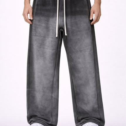 CHARCOAL DIPPED SWEATPANTS