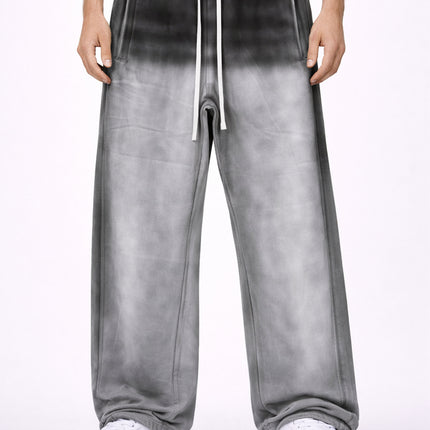 NOIR DIPPED SWEATPANTS