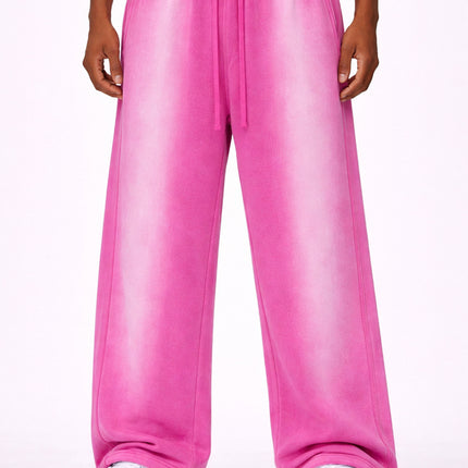 PINK SUNFADE SWEATPANTS