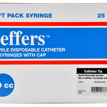Jeffers Syringe with Catheter Tip