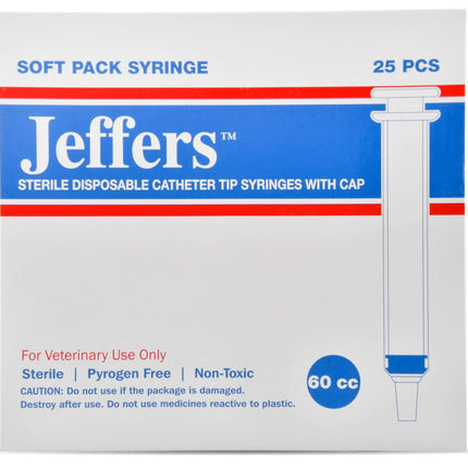 Jeffers Syringe with Catheter Tip