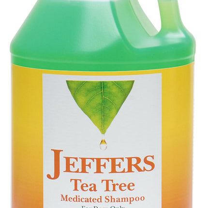 Jeffers Pet Tea Tree (Melaleuca) Medicated Dog Shampoo for Dry Skin