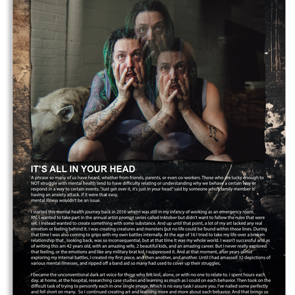 Vol 3 - It's All In Your Head Art Book