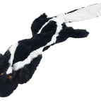 Unstuffed with Rope & Squeaker / Skunk / Single