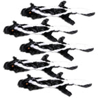 Unstuffed with Rope & Squeaker / Skunk / 5 Pack