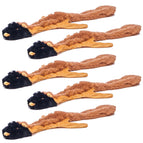 Unstuffed with Rope & Squeaker / Chipmunk / 5 Pack