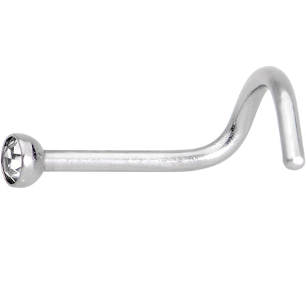 20G 5/16 Multi Color Gem Steel Nose Screw 20 Pack Set