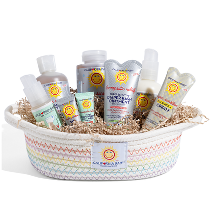 Welcome Baby Gift Basket