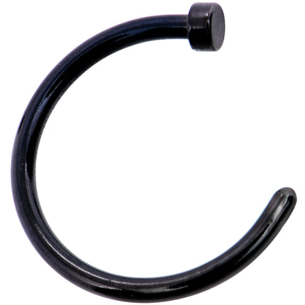 18G 3/8 Pack Set of 3 Assorted Stainless Steel Nose Hoop Rings