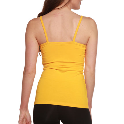 Clearance Women's Bamboo/Cotton Camisole with Shelf Bra