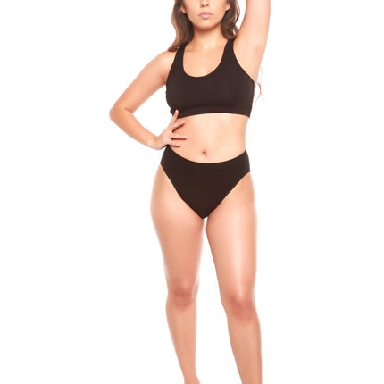 Clearance Women's Bamboo/Cotton High Leg Brief Style Underwear
