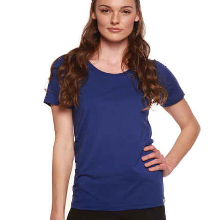 Women's Bamboo/Cotton Short Sleeve Scoop Neck T-Shirt