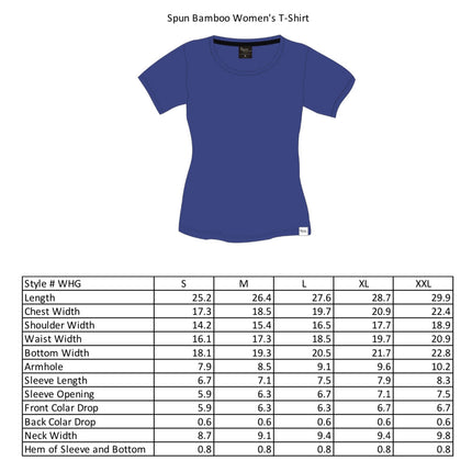 Women's Bamboo/Cotton Short Sleeve Scoop Neck T-Shirt